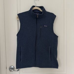 Patagonia Men’s Better Sweater Vest Blue Medium